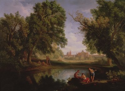 Klassische Landschaft von Jan Frans van Bloemen